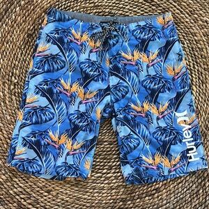 Hurley Tropical Blue Board Shorts